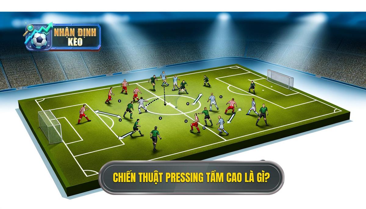 Khái niệm của chiến thuật pressing tầm cao