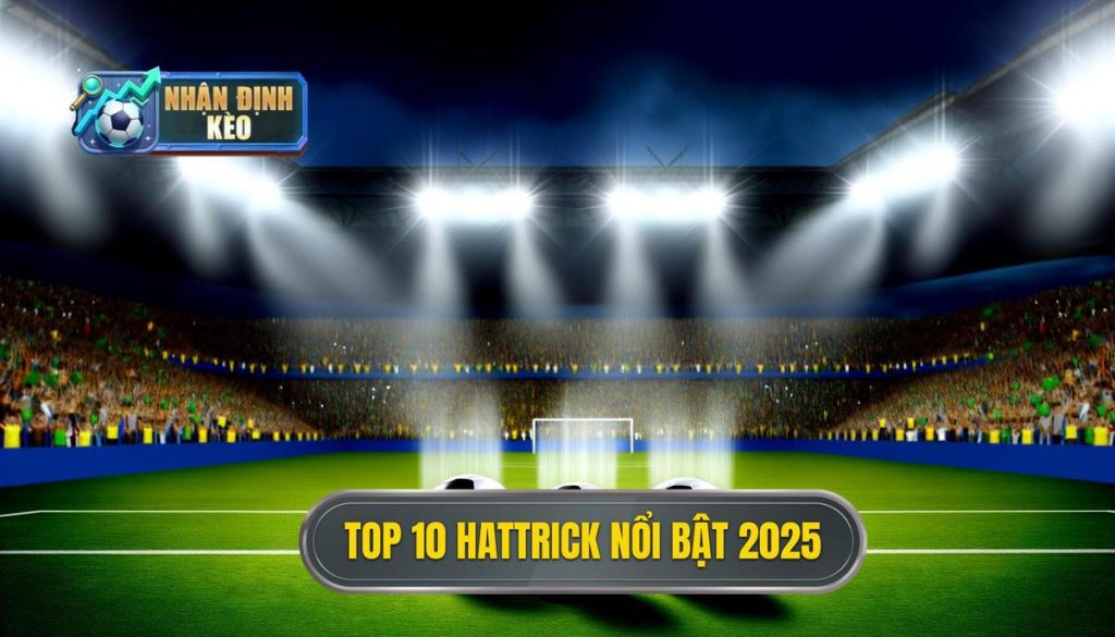 Top 10 hattrick nổi bật 2025