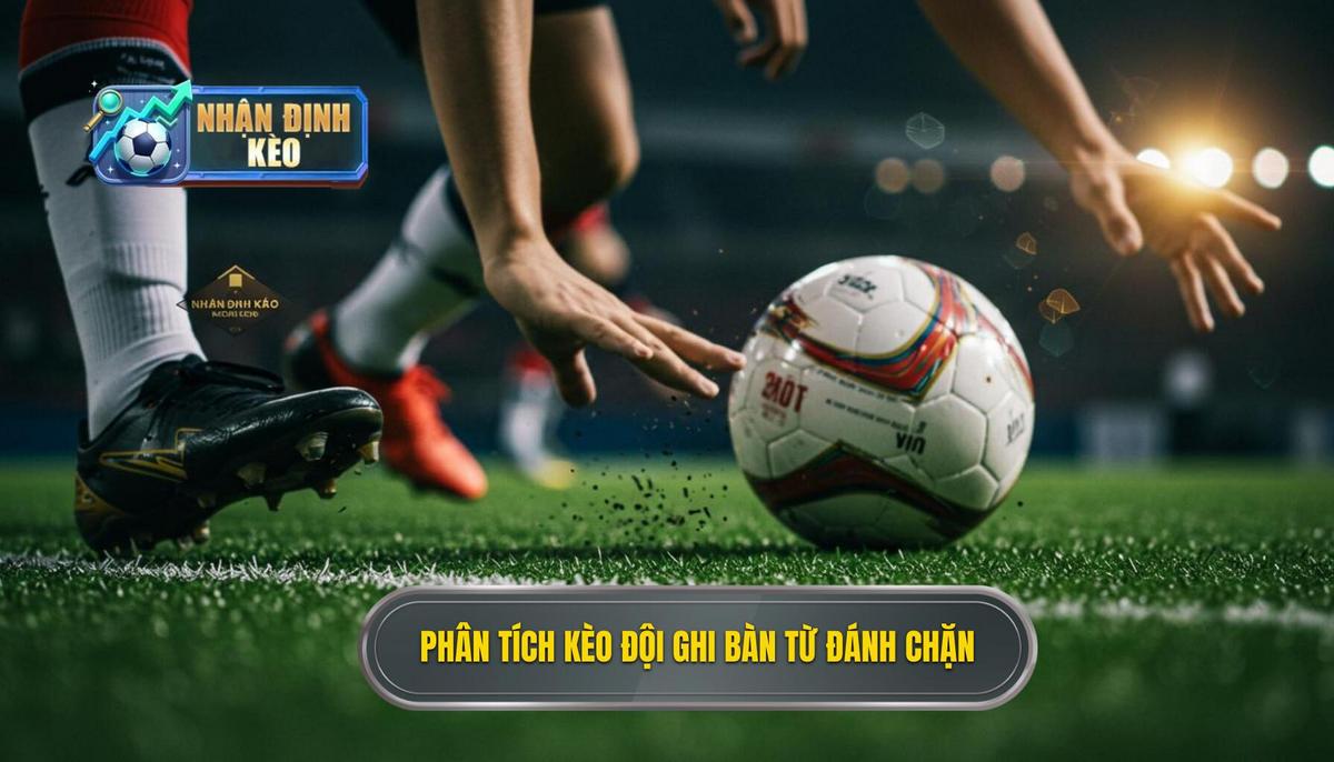 Phân tích Bản chất của Kèo cược đội ghi bàn từ tình huống đánh chặn