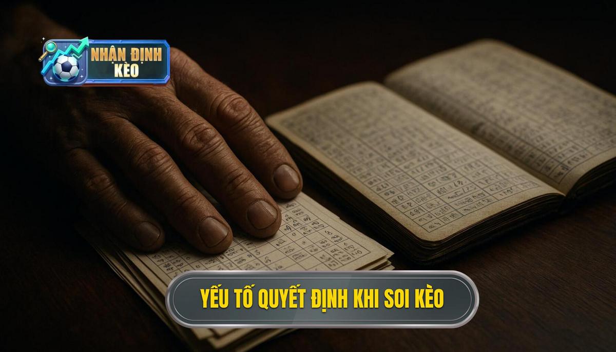 Phân tích các yếu tố then chốt quyết định thành bại khi soi kèo