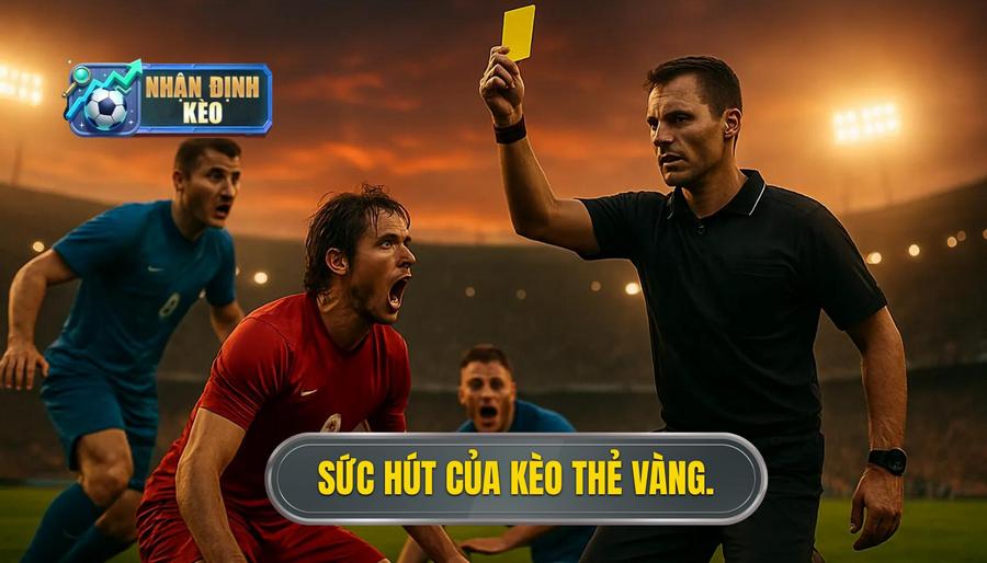 2. Sức hút của kèo thẻ vàng.