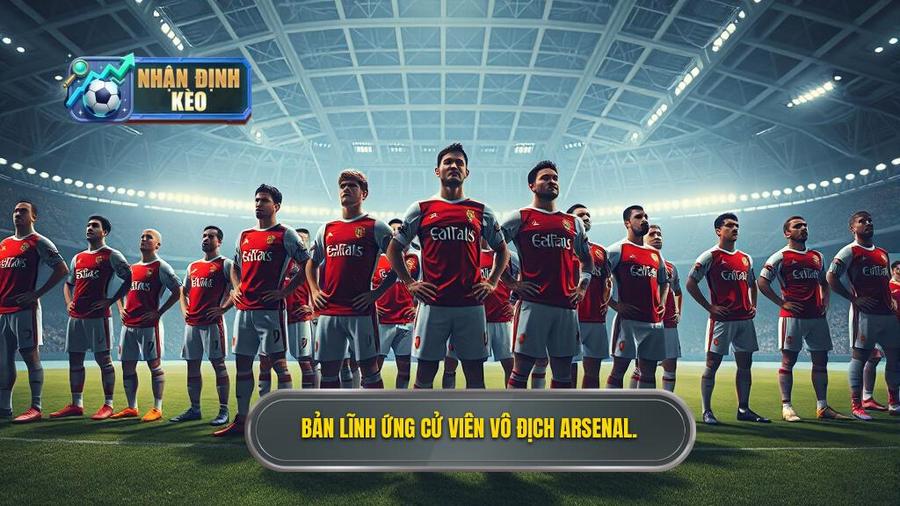 Bối cảnh hiện tại của Arsenal: Bản lĩnh của ứng cử viên vô địch