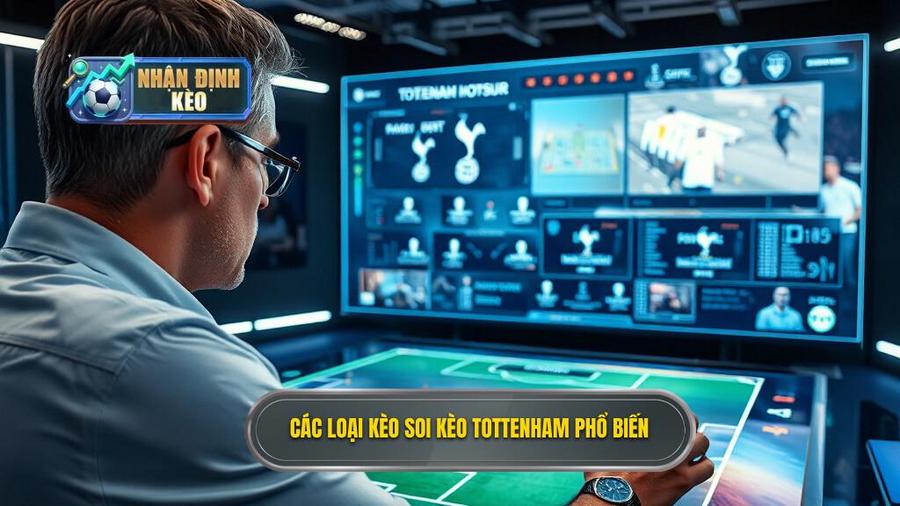 Phân tích các loại kèo phổ biến khi soi kèo Tottenham hôm nay