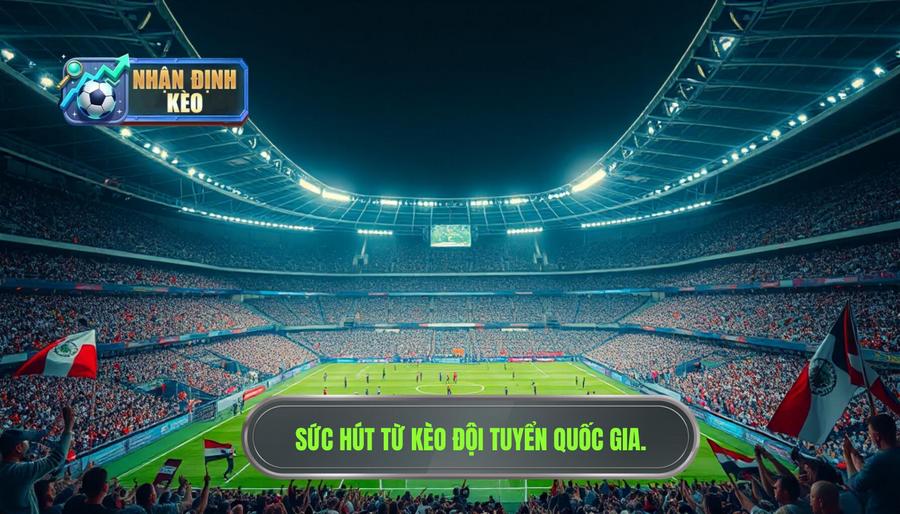 Tại sao kèo đội tuyển quốc gia hôm nay luôn có sức hút đặc biệt?