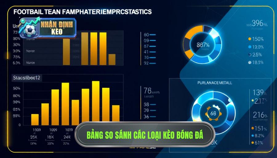 Bảng so sánh các loại kèo phổ biến cho đội tuyển quốc gia