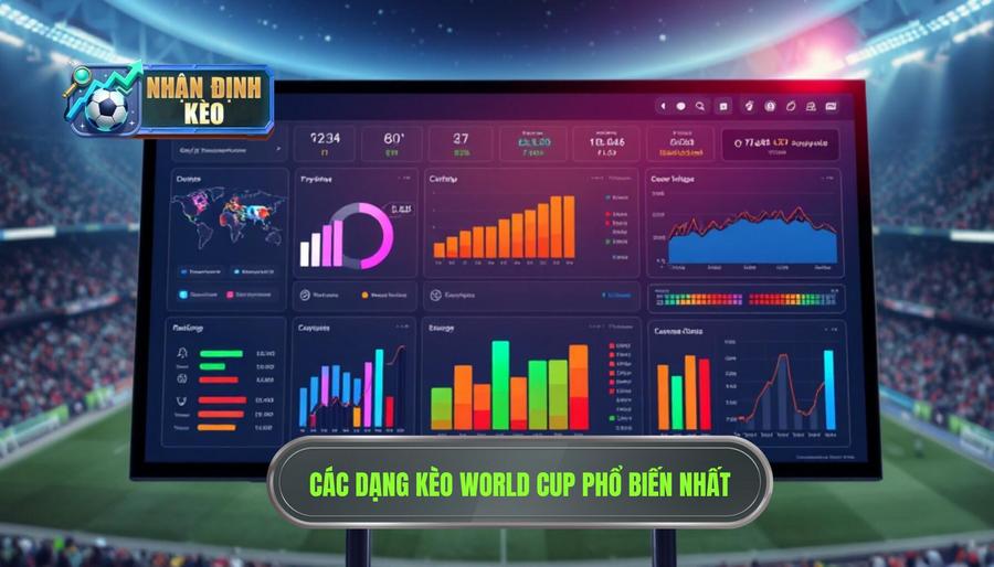 Phân loại các dạng kèo phổ biến tại World Cup