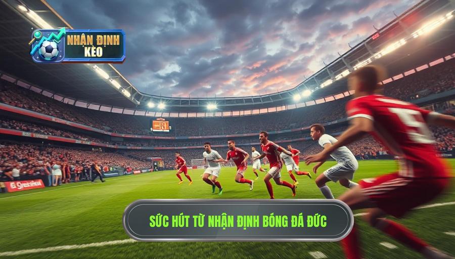 Sức hấp dẫn đặc biệt của nhận định bóng đá Đức